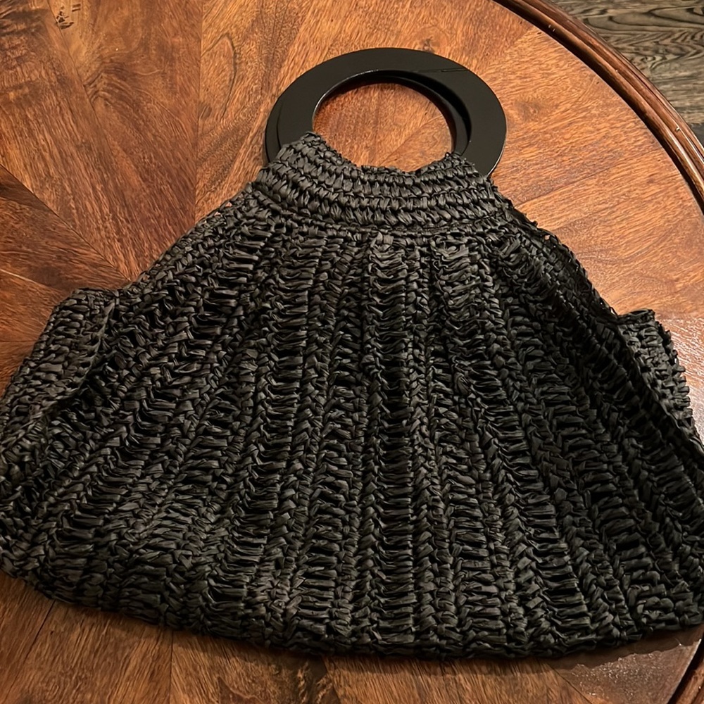 Straw Statement Bag - image 2